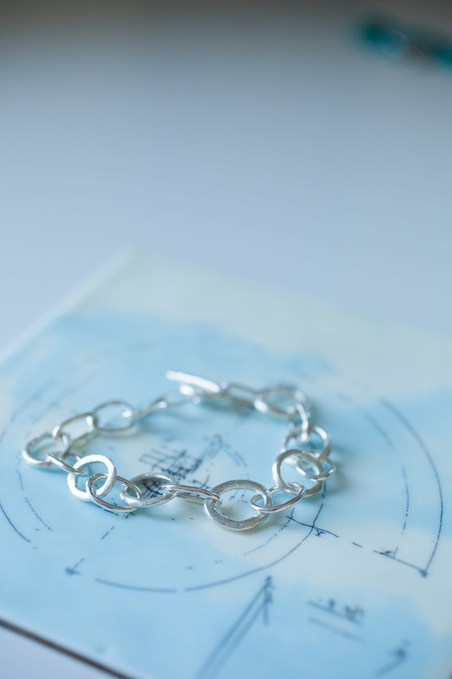 Chunky Silver Chain Bracelet
