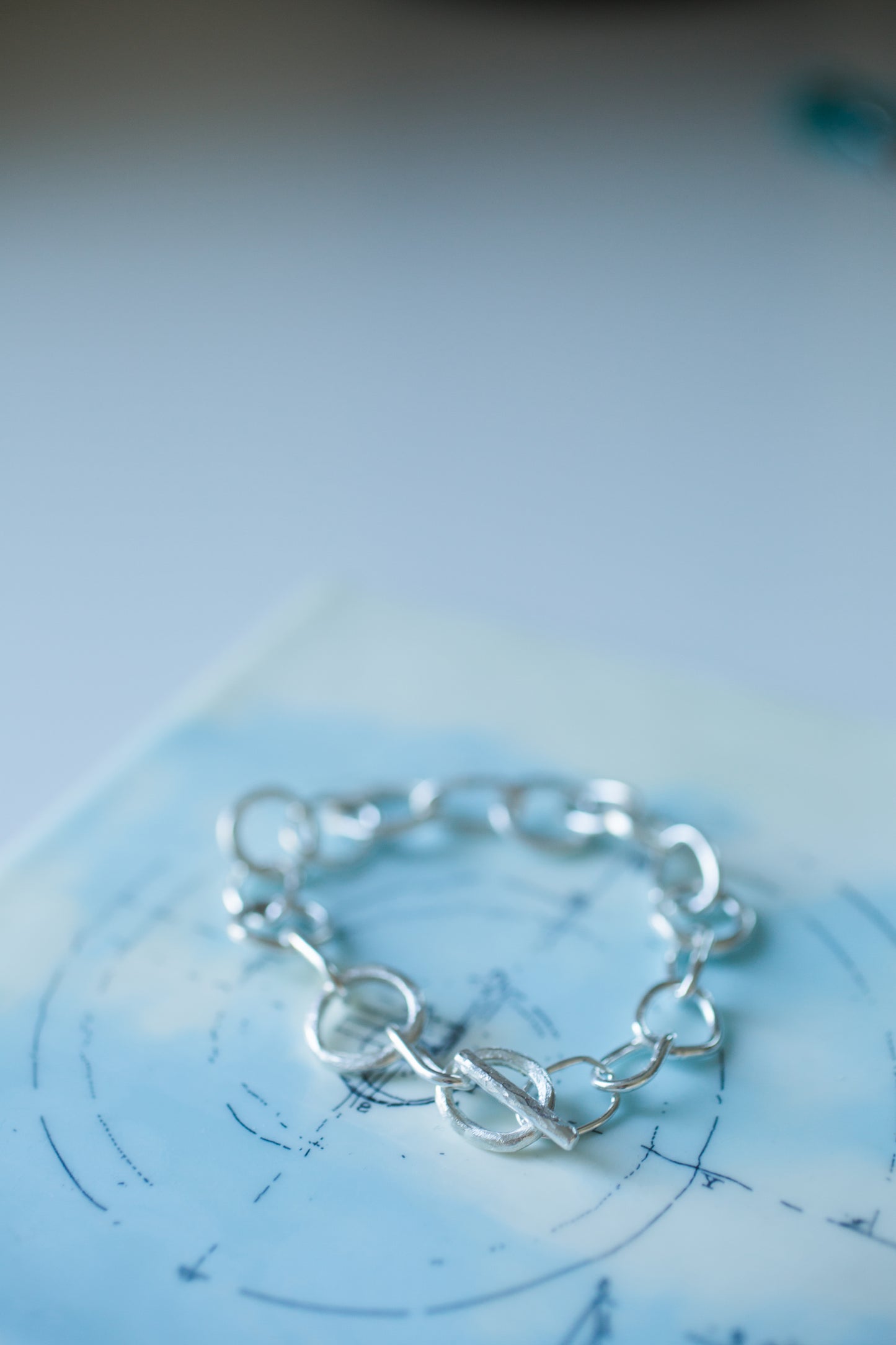 Chunky Silver Chain Bracelet